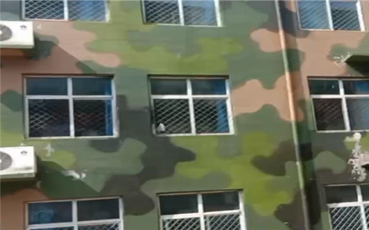 浙江墙面军用迷彩施工方案
