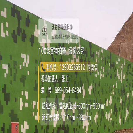 浙江专业承接园区围墙迷彩喷涂、